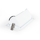 Rectangular adjustable CCT LED Downlight - 60W - White - 100° LIFUD Driver