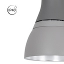 Commercial LED High Bay - CCT - (25W / 40W / 60W / 80W) - Aluminum diffuser - UGR19 - Lifud Driver 0-10V