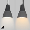 Commercial LED High Bay - CCT - (25W / 40W / 60W / 80W) - Aluminum diffuser - UGR19 - Lifud Driver 0-10V