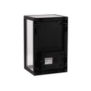 Aluminum outdoor wall light "Glass House"- IP44 - E27