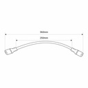 Connection cable for LED Grow Light - G400-250W