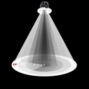 CCT LED Downlight - 6W - TRIAC Dimmable - Ø68mm - IP65 - Chrome