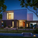Garden bollard "Glass House" - 80cm - E27
