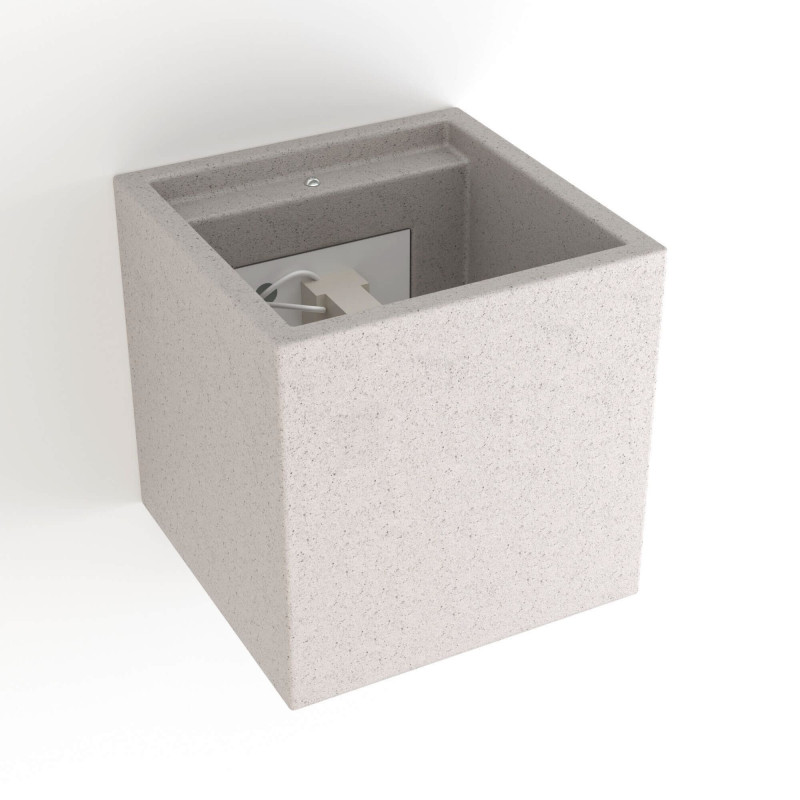 Concrete wall light "Runt" - Up & down - 1 x G9
