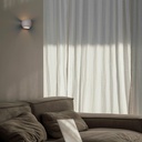 Concrete wall light "Ball" - Up & down - 1 x G9