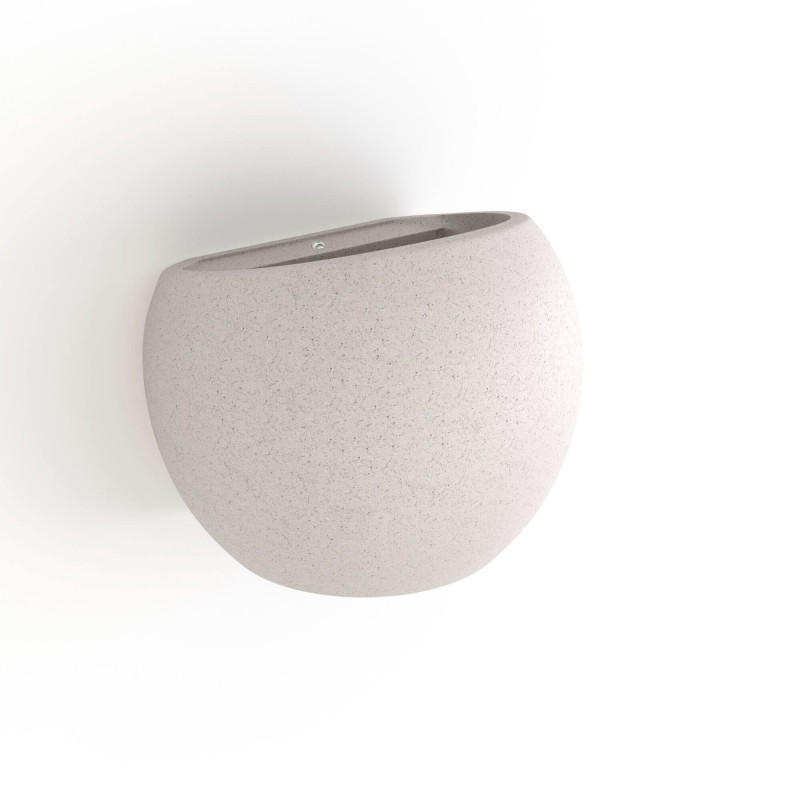 Concrete wall light "Ball" - Up & down - 1 x G9