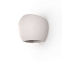 Concrete wall light "Ball" - Up & down - 1 x G9