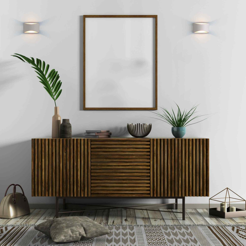 Concrete wall light "Raquel" - Up & down - 1 x G9