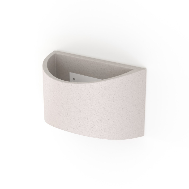 Concrete wall light "Raquel" - Up & down - 1 x G9