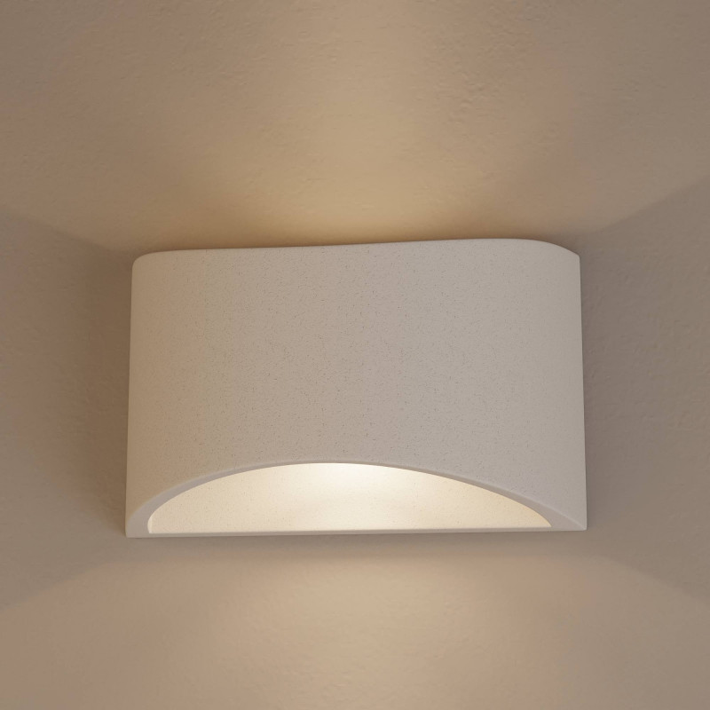 Concrete wall light "Raquel" - Up & down - 1 x G9