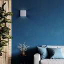 Concrete wall light "Scuad" - Square - Up & down - 1 x G9