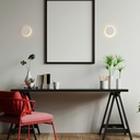 Plaster wall light "Lune" - 2.5W - Warm light