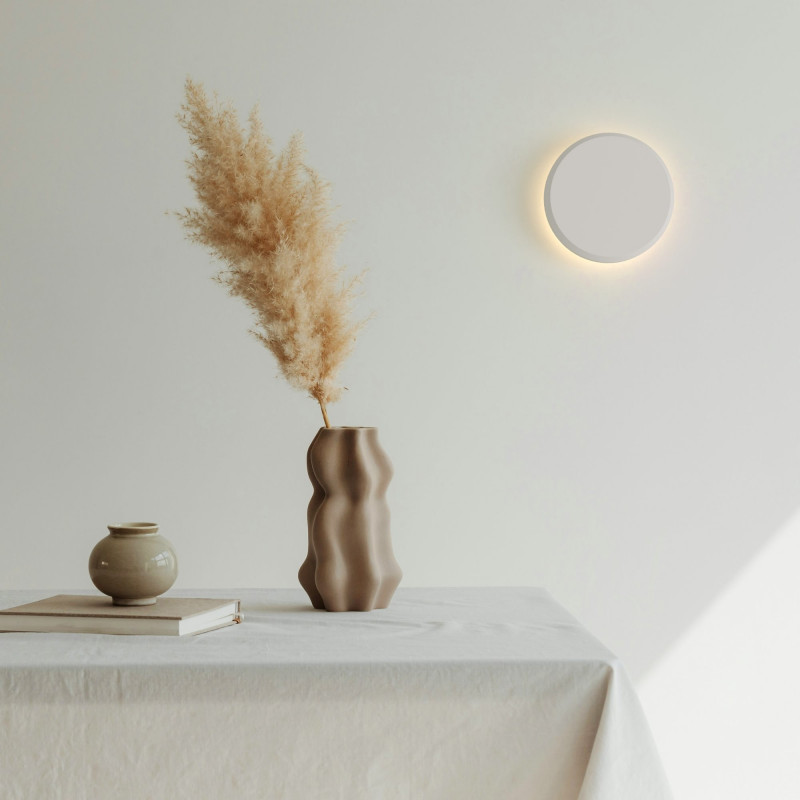 Plaster wall light "Lune" - 2.5W - Warm light