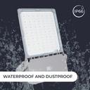 Outdoor Asymmetric LED floodlight - 600W - Dimmable 1-10V - 160lm/W - IP66