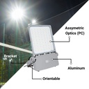Outdoor Asymmetric LED floodlight - 600W - Dimmable 1-10V - 160lm/W - IP66