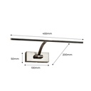 BABYLON 8W LED wall sconce for picture lighting
