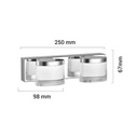 SYON" 10W LED bathroom mirror wall light "SYON" 10W
