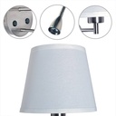 Wall light "PAIR" E27 with 3W LED reading lamp