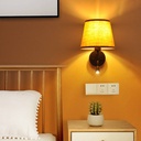 Wall light "PAIR" E27 with 3W LED reading lamp