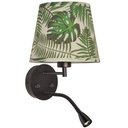 Wall light "PAIR" E27 with 3W LED reading lamp
