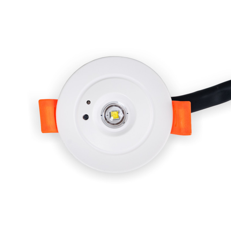 Downlight / Emergency light 3W - 3h autonomy - Ø60mm