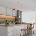 Retro/Vintage pendant lamp - E27 - 5 colours