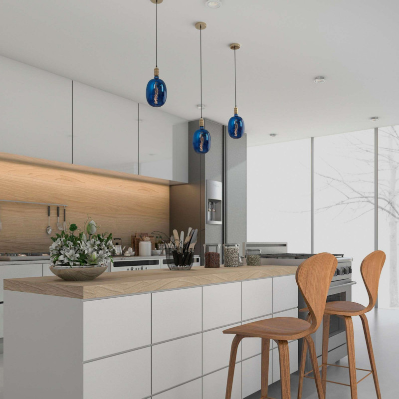 Retro/Vintage pendant lamp - E27 - 5 colours