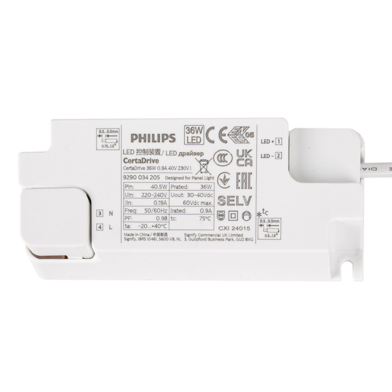 Recessed Backlight LED Panel 60x60cm - 36W - IP54 - Philips Driver - UGR22