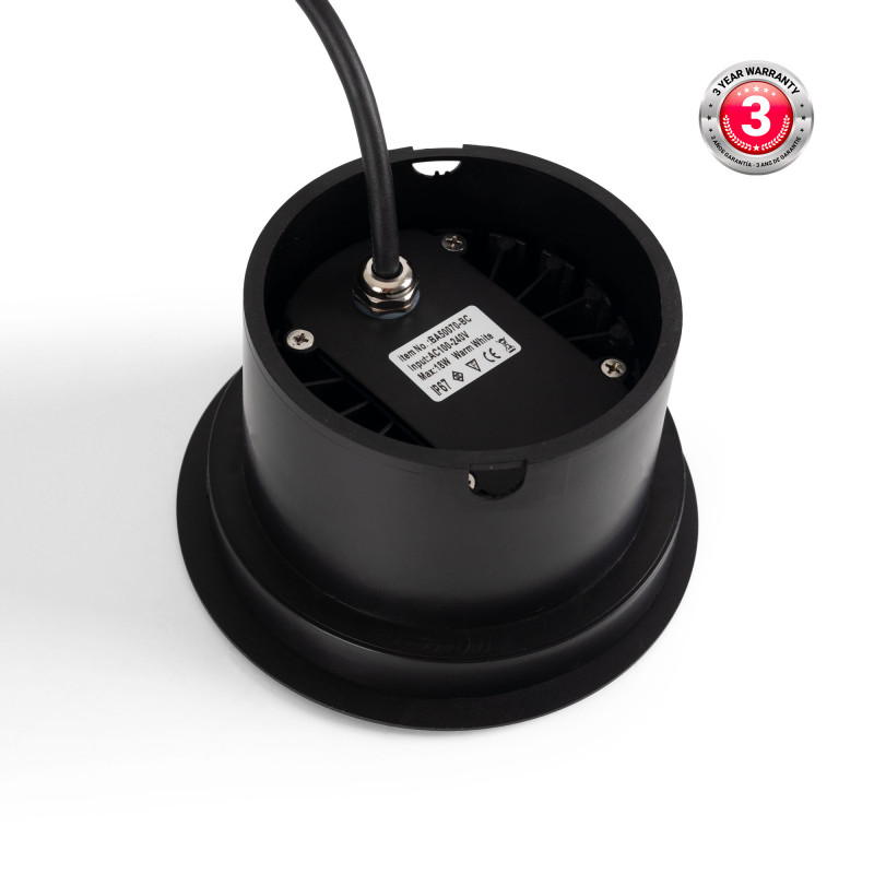 Outdoor LED Step light - 18W - 100-240V - IP67 - Ø15cm - 30º
