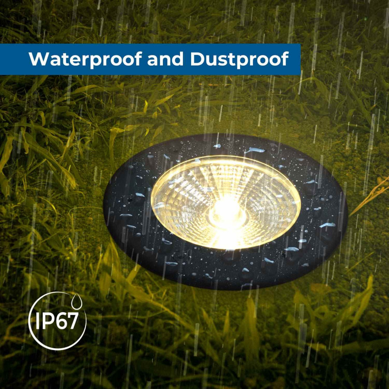 Outdoor LED Step light - 18W - 100-240V - IP67 - Ø15cm - 30º