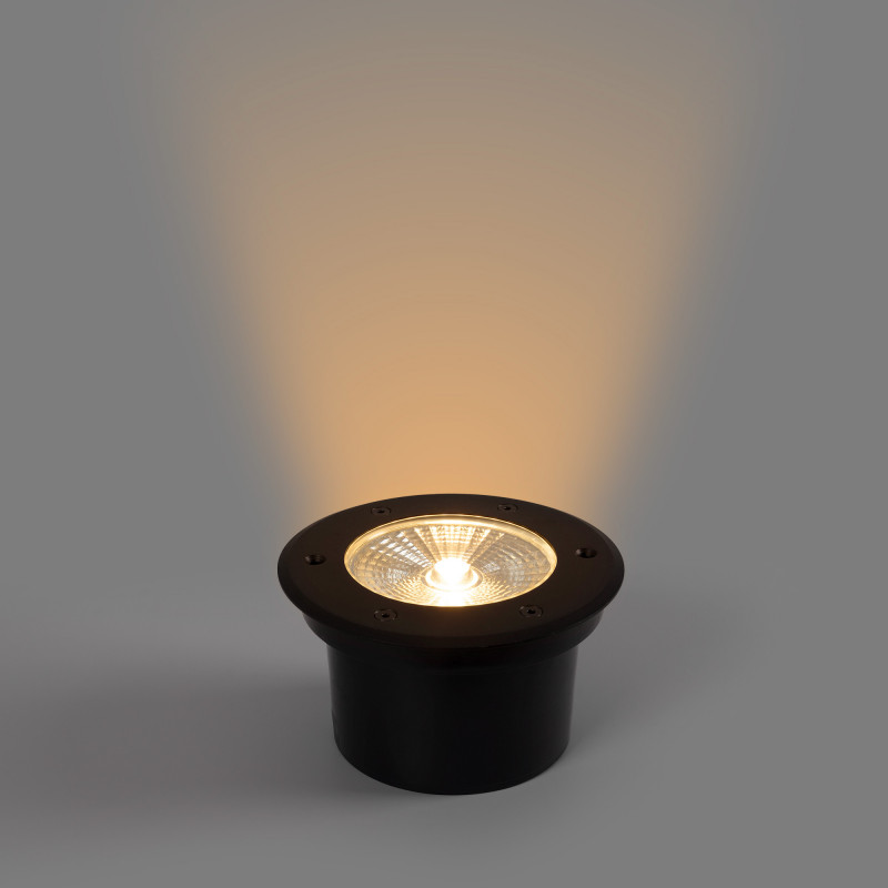 Outdoor RGB LED Step Light - 18W - 12V DC - IP67 - Ø15cm - 30º