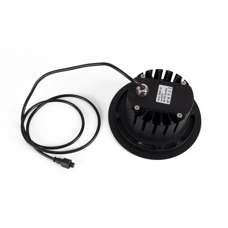 Outdoor RGB LED Step Light - 18W - 12V DC - IP67 - Ø15cm - 30º