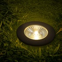 Outdoor RGB LED Step Light - 18W - 12V DC - IP67 - Ø15cm - 30º