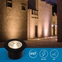 Outdoor RGB LED Step Light - 18W - 12V DC - IP67 - Ø15cm - 30º