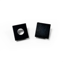 End cap for aluminum profile in plasterboard 23x15mm