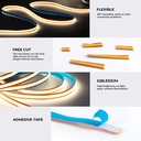 Single color COB LED Strip - 24V DC - FREE CUT - 11W/m - 8mm - IP20 - 5-meters-roll