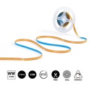 Single color COB LED Strip - 24V DC - FREE CUT - 11W/m - 8mm - IP20 - 5-meters-roll
