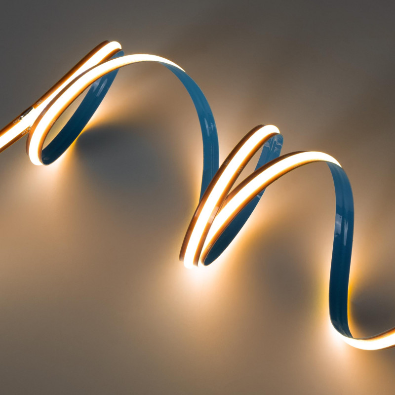 Single color COB LED Strip - 24V DC - FREE CUT - 11W/m - 8mm - IP20 - 5-meters-roll