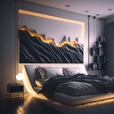 COB Single colour LED Strip - 24V DC - Side emission - 9W/m - 8mm - IP20 - 3cm cut - 5 metres roll
