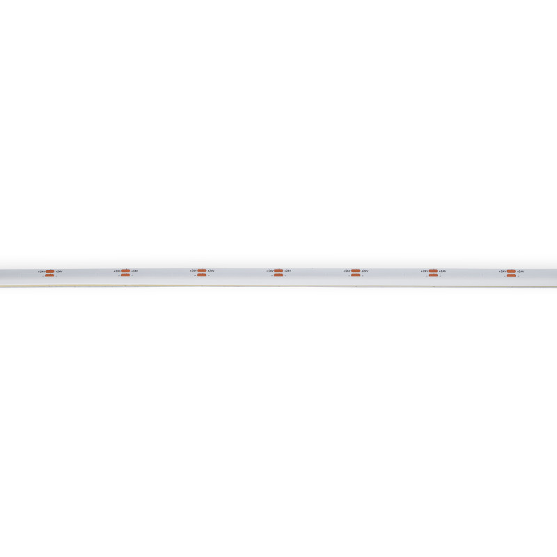 COB Single colour LED Strip - 24V DC - Side emission - 9W/m - 8mm - IP20 - 3cm cut - 5 metres roll