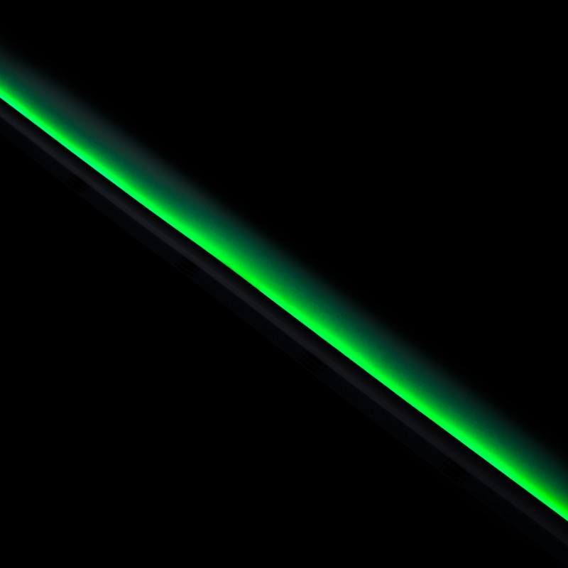COB RGB LED Strip - 24V DC - Side emission - 12W/m - 10mm - IP20 - 5cm cut - 5 metres roll