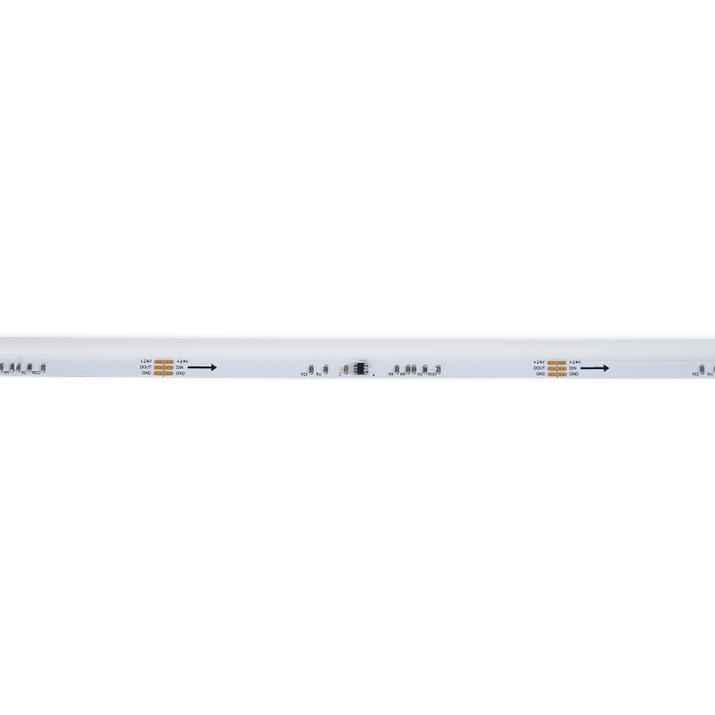 COB RGB Smart LED Strip - 24V DC - Side emission - 12W/m - 10mm - IP20 - 5 metres roll
