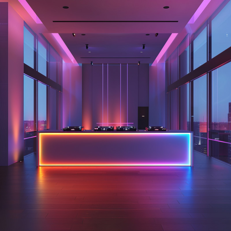 COB RGB Smart LED Strip - 24V DC - Side emission - 12W/m - 10mm - IP20 - 5 metres roll