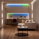 COB RGB Smart LED Strip - 24V DC - Side emission - 12W/m - 10mm - IP20 - 5 metres roll