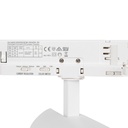 LED 3-phase track spotlight - Adjustable power: 30W/ 34W/ 38W - CCT - CRI 90