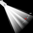 LED 3-phase track spotlight - Adjustable power: 30W/ 34W/ 38W - CCT - CRI 90