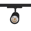 LED 3-phase track spotlight - Adjustable power: 30W/ 34W/ 38W - CCT - CRI 90
