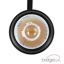 LED 3-phase track spotlight - Adjustable power: 30W/ 34W/ 38W - CCT - CRI 90