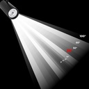 LED 3-phase track spotlight - Adjustable power: 30W/ 34W/ 38W - CCT - CRI 90