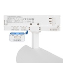 LED 3-phase track spotlight - Adjustable power: 30W/ 34W/ 38W - CCT - CRI 90